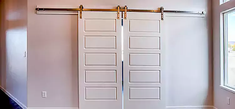 Glass Barn Door with Installation Hardware Kit Oklahoma City