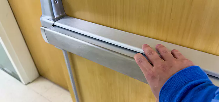 Installing a Push Bar on a Door Oklahoma City